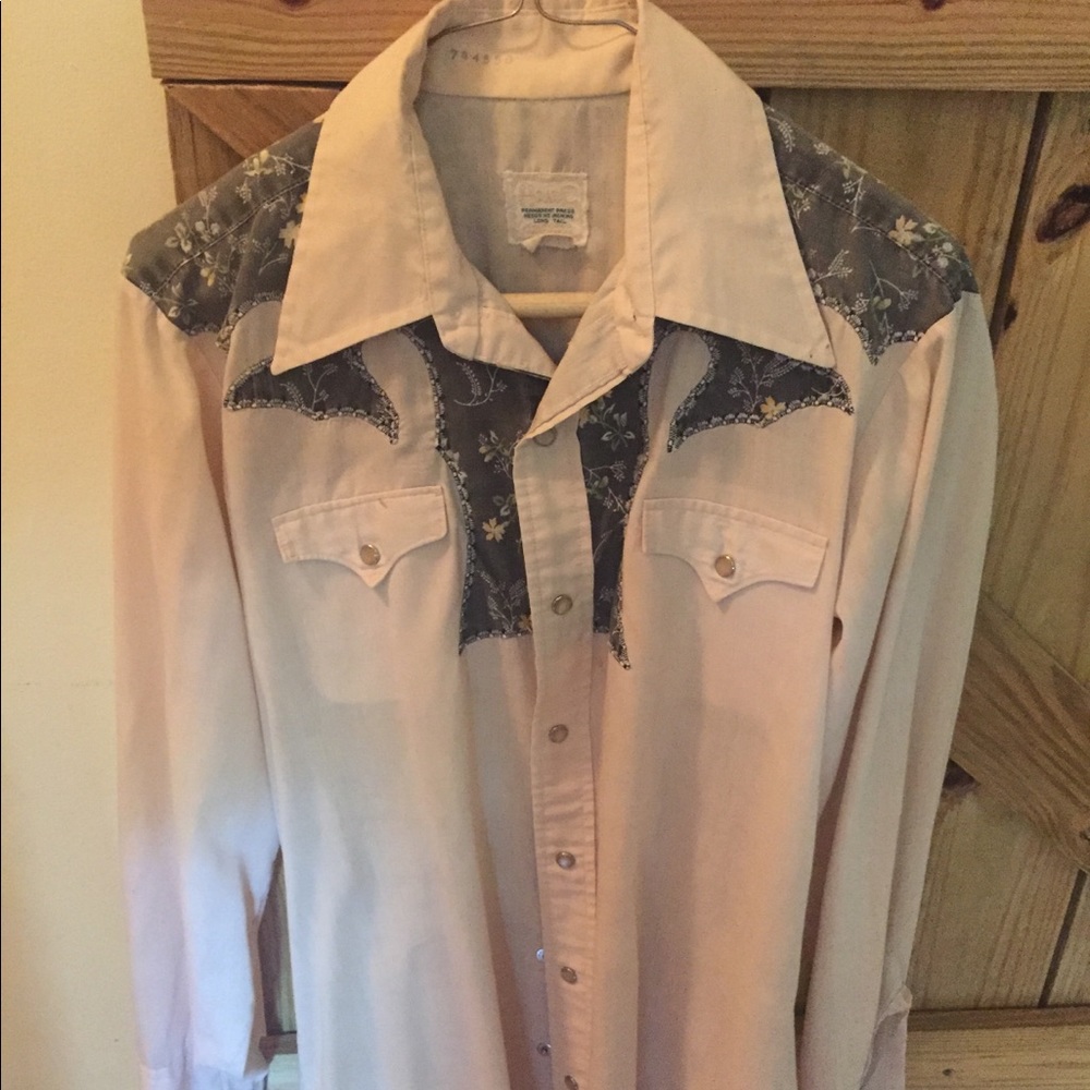 HbarC western snappy shirt